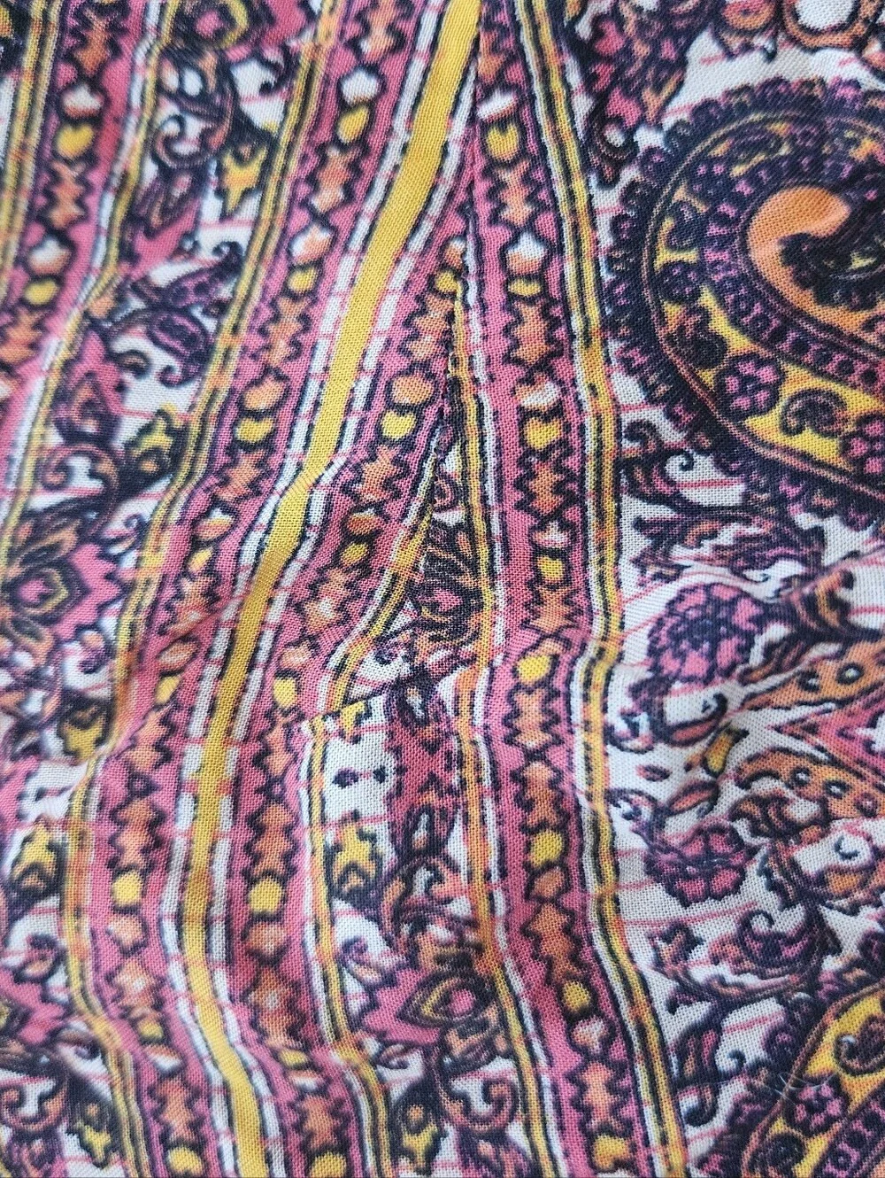 Free People Dove V Neck Long Sleeves Floral‎ Maxi Dress Peasant Country Small